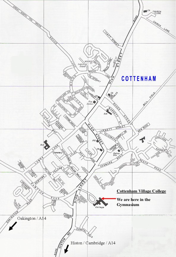 Cottenham map